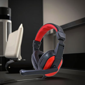 Casque de jeu filaire E-Sports Premium avec microphone écouteurs supra-auriculaires stéréo pour <span class=keywords><strong>PS4</strong></span> et ordinateur portable de bureau Garantie 1 an - Product Image 1