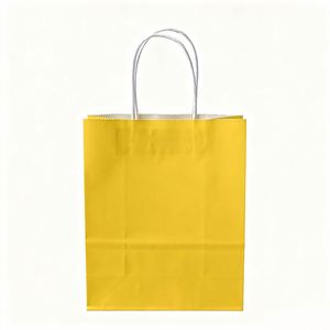 Bolsas de Papel Kraft de Regalo Personalizadas, Coloridas y Portátiles de KM para Empaque - Product Image 2