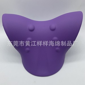 Oreiller cervical en mousse PU pour la correction de la colonne vertébrale, massage et soutien de la tête, du cou, de la taille et du dos - Product Image 4