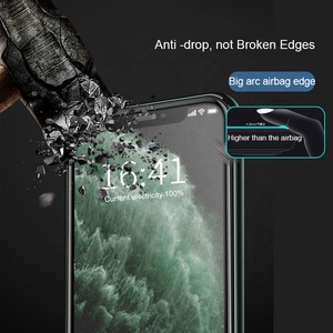 Protecteur d'écran pour Iphone 13 <span class=keywords><strong>14</strong></span> Pro max, mat, Anti-empreinte digitale, 9H, Anti-espion, couverture complète - Product Image 4