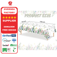 Nappe en plastique rectangulaire bordeaux durable, couverture de table solide jetable étanche à l'huile pour banquet de fête de mariage