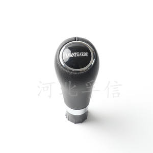 Pomo de palanca de cambios de cuero para coche, 14 mm, 8 mm, 5 y 6 velocidades, ergonómico, para Mercedes Benz - Product Image 3