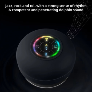 RGB LED Ánh Sáng Bts07 Không Dây Mini Phòng Tắm Loa Không Thấm Nước Loa <span class=keywords><strong>Bluetooth</strong></span> Di Động Với Mềm Hút Cho Tắm Bơi - Product Image 5
