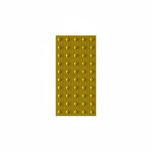 Ileritraffic - Revestimiento Táctil Antideslizante de TPU Amarillo, 30 x 60 cm, en Blíster, para Interiores y Exteriores, Marcado de Seguridad para Discapacitados, PL 8014, con Puntos - Product Image 2