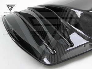 OEM phong cách sợi carbon khuếch tán phía sau cho <span class=keywords><strong>Ferrari</strong></span> <span class=keywords><strong>F430</strong></span> 2005-2009 - Product Image 4