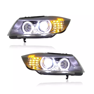 SJC Auto per <span class=keywords><strong>BMW</strong></span> serie 3 E90 2005-2012 gruppo faro <span class=keywords><strong>318</strong></span> 320 325 luci di marcia diurna a LED modificate - Product Image 4