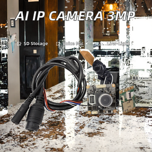 <span class=keywords><strong>Module</strong></span> de caméra IP AI WiFi mini intérieure 3MP 30FPS avec H.265, ultra faible éclairage, NVR et prise en charge du cloud P2P pour la vidéosurveillance - Product Image 2