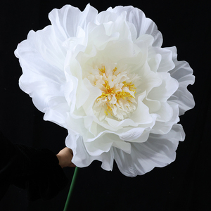 Peonia all'ingrosso fiore artificiale peonia di grandi dimensioni realistico bianco bianco <span class=keywords><strong>blu</strong></span> rosa <span class=keywords><strong>peonie</strong></span> finte - Product Image 4