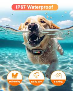 Collar de entrenamiento para perros de 4200FT con control remoto innovador IPX7 resistente al agua Con 4 modos de entrenamiento, collar electrónico recargable para todas las razas - Product Image 6