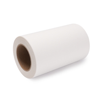 Fournisseur de rouleaux géants d'étiquettes autocollantes en papier synthétique PP blanc imperméable à haute adhérence et abordable
