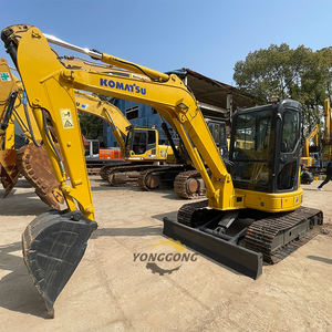 Mini-excavatrice Komatsu PC55MR d'<span class=keywords><strong>occasion</strong></span>, 5,5 tonnes, 5T, PC55 MR, balayage zéro, pelle japonaise d'origine, d'<span class=keywords><strong>occasion</strong></span>, engin de terrassement, pelle - Product Image 4