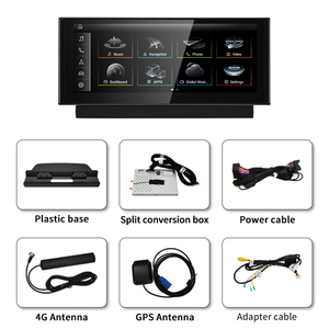 HFMidia Qualcomm Snapdragon 680 Prix d'usine 10,25 pouces 8 cœurs Android 16 Carplay pour lecteurs vidéo de voiture AUDI Q2 de 2018 à 2021 - Product Image 6