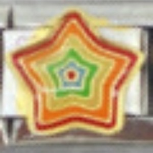 Heartlight Italian Charm Bracelet Stainless Steel Modular Bangle Unisex Jewelry Gift Set Original Design Patchwork Square Charms - Product Image 2