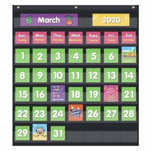 Material Escolar y de Oficina, Calendario Mensual de Bolsillo de 71 Tarjetas para Niños, Personalizable, Ideal para el Aula y el Hogar - Product Image 5