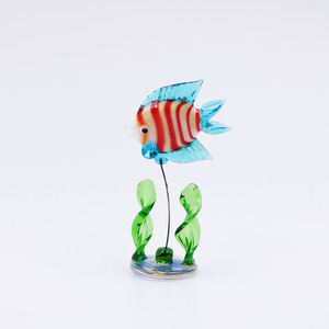 Lampwork Murano glas aquariumvissen tropische vissen glazen handwerk zeeleven glazen tafeldecoratie - Product Image 2