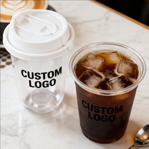 Vasos de Plástico Personalizados para Jugo de 12oz, Vasos Desechables de Plástico para Cafetería y Restaurante con Logotipo Personalizado - Product Image 5
