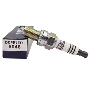 Bujía de iridio barata de alto rendimiento Bujias DCPR7EIX 6046 Motor de coche para Chevrolet Spark Fiat 500 - Product Image 1