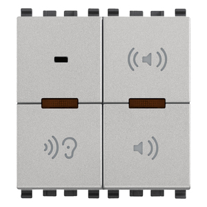 Micrófono Next Call de 11.2 cm de largo, 9.6 cm de ancho y 9.8 cm de altura para uso en timbre de puerta - Product Image 1