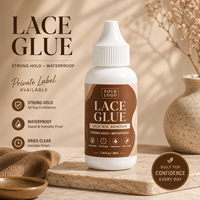 Colle pour perruque en dentelle imperméable 38 ml, forte tenue, résistante à la transpiration, longue durée, pour l'installation de perruques Lace Front