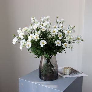 新鮮なシンプルな牧歌的なスタイルの人工秋菊小さな野生の花の家の装飾の配置イースターを含む - Product Image 2