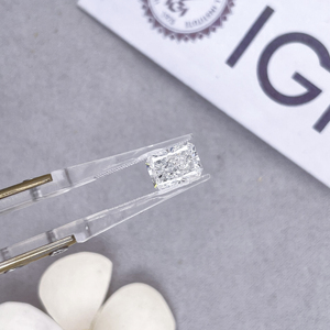 Diamant de laboratoire certifié IGI 1CT 2CT 3CT Couleur D Pureté VVS2 Taille Radiant Diamant CVD cultivé en laboratoire pour bijoux - Product Image 2