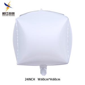 वयस्क पार्टी सजावट के लिए 24 इंच 4 डी क्यूब आकार हीलियम माइलर फॉइल गुब्बारे - Product Image 4