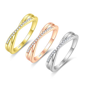 925 кольцо с фианитом - Product Image 1