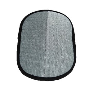 Gants de toilettage pour animaux de compagnie, gris, en polyester, brosse double face pour le nettoyage et le toilettage des animaux - Product Image 4