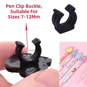 Base de clip para bolígrafo de PVC al por mayor, soporte de plástico de anime japonés, accesorios para lápices tamaño S, decoración DIY para bolígrafos <span class=keywords><strong>Lilo</strong></span> y <span class=keywords><strong>topper</strong></span> para lápices - Product Image 2
