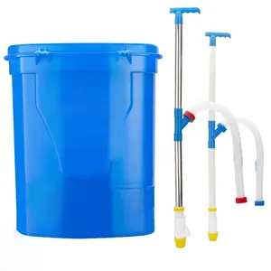 Aplicador manual de fertilizante 20l, aplicador de sementes espalhador