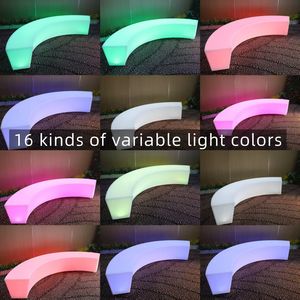 Furnitur berlampu Led, furnitur pesta pernikahan, kursi kubus Led - Product Image 6