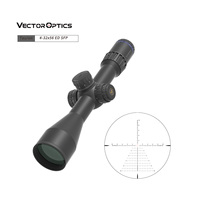 Lunette de tir Vector Optics Tauron GenII 4-32x56 ED SFP avec fonction Zero Stop, tube en alliage d'aluminium de 34 mm