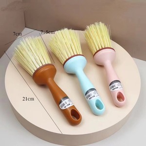 Brosse de nettoyage multifonctionnelle pour cuisine, brosse cylindrique pour casseroles, en silicone durable - Product Image 1