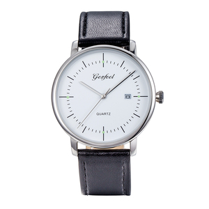 Reloj de Pulsera Ultrafino para Hombre, Minimalista, de Acero Inoxidable, Resistente al Agua, con Movimiento de Cuarzo GL10 Japonés y Correa de Cuero Genuino - Product Image 2