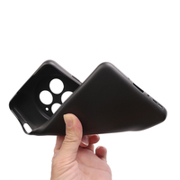 Coque de téléphone en silicone mat pour OnePlus Nord CE6, coque arrière en TPU noir, étuis pour téléphones portables