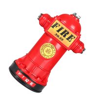 Mini borne d'incendie tirelire personnalisée pompier cadeaux bouche d'incendie miniature tirelire boîte décorations pompier fête décor