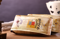Sachet Mylar à fond plat 8 côtés, personnalisé, couleurs assorties, pour aliments pour animaux, en plastique PE, résistant à l'humidité, avec fermeture éclair, pochette autoportante pour sucre