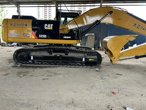 Excavatrice Caterpillar 329D2 d'occasion, robuste, 29 tonnes, système hydraulique, prix abordable, grande pelle complète - Product Image 2