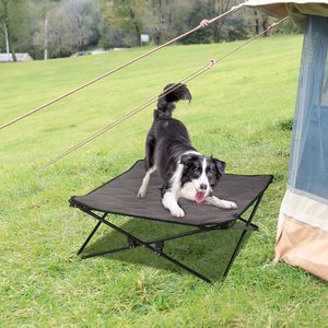 Lit pour animaux de compagnie surélevé pliable et portable, lit pour petit chien, respirant et lavable, lit pliant pour chien, lit de camping pour les voyages en plein air - Product Image 1