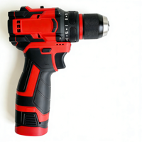Perceuse électrique sans fil 16,8 V, mini perceuse à main sans balais avec lumière LED intégrée
