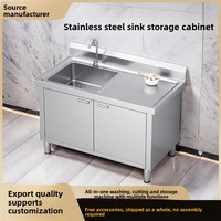 Table de préparation en acier inoxydable ISO 9001 pour restaurant avec armoire de rangement, tiroirs et comptoir arrière pour cantine et laboratoire
