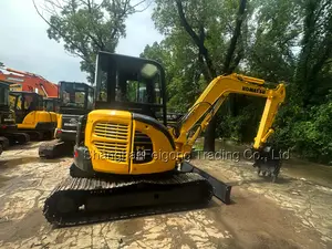 Yüksek kaliteli inşaat ekipmanları Mini kullanılan KOMATSU PC50 ekskavatör 5 Ton japonya orijinal paletli mekanik kazıcı satılık