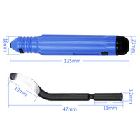 Couteau de débavurage et de finition manuel de qualité industrielle NP, grattoir manuel, ensemble d'outils de chanfreinage pour plastique et métal NP-H-1-12 ODM