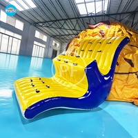 Jouets gonflables d'eau de parc d'eau chaude/révolution gonflable de WaterTotter/balançoire gonflable de glissière d'oscillation pour le parc d'attractions de l'eau