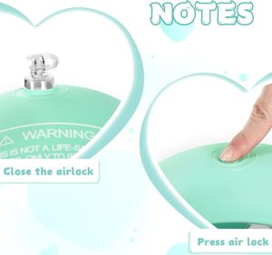 Mint Green <b>Kids</b> Swim <b>Armband</b> Float with 3 Independent Airbags & Double Safety Design - Product Image 4