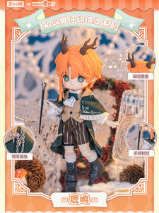 Vente en gros WanLeXunChao NAGI Animal Kids Series Illusory Realm Chronicles Figurines d'action Boîte mystère BJD pour collection de jouets et cadeaux - Product Image 4