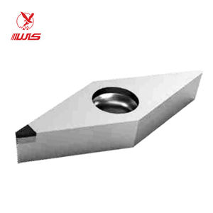 Inserts de tournage en diamant CNC de haute qualité, inserts PCD pour alliage d'aluminium - Product Image 1