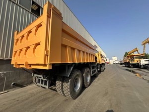 China nuevo Sinotruk Howo 70T 90T 105T camión volquete de minería con neumático de camión de minería gigante - Product Image 4