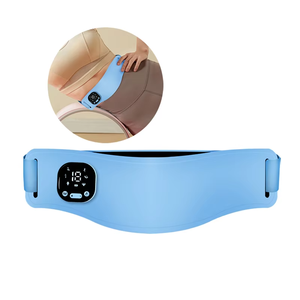 Ceinture de <span class=keywords><strong>massage</strong></span> lombaire légère et douce avec stimulation par impulsions et chauffage pour le dos et la taille, amincissante, pour le fitness et soulagement des douleurs menstruelles - Product Image 1