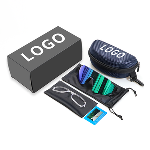 Yijia optik TR90 bisiklet gözlük güneş gözlüğü erkekler kadınlar için UV koruma MTB dağ bisikleti spor gözlükler polarize - Product Image 6